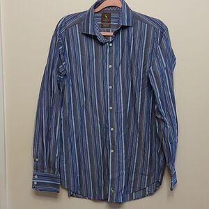 Tailorbyrd striped shirt sz. L